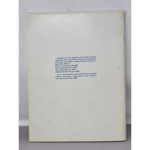 Crafts For Cub Scouts &‎ Games For Cub Scouts Boy Scouts Of America 1972 Edition - Picture 3 of 14